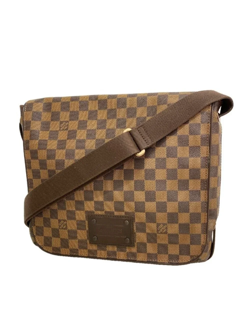 Louis Vuitton Shoulder Bag Damier Brooklyn MM Ebene